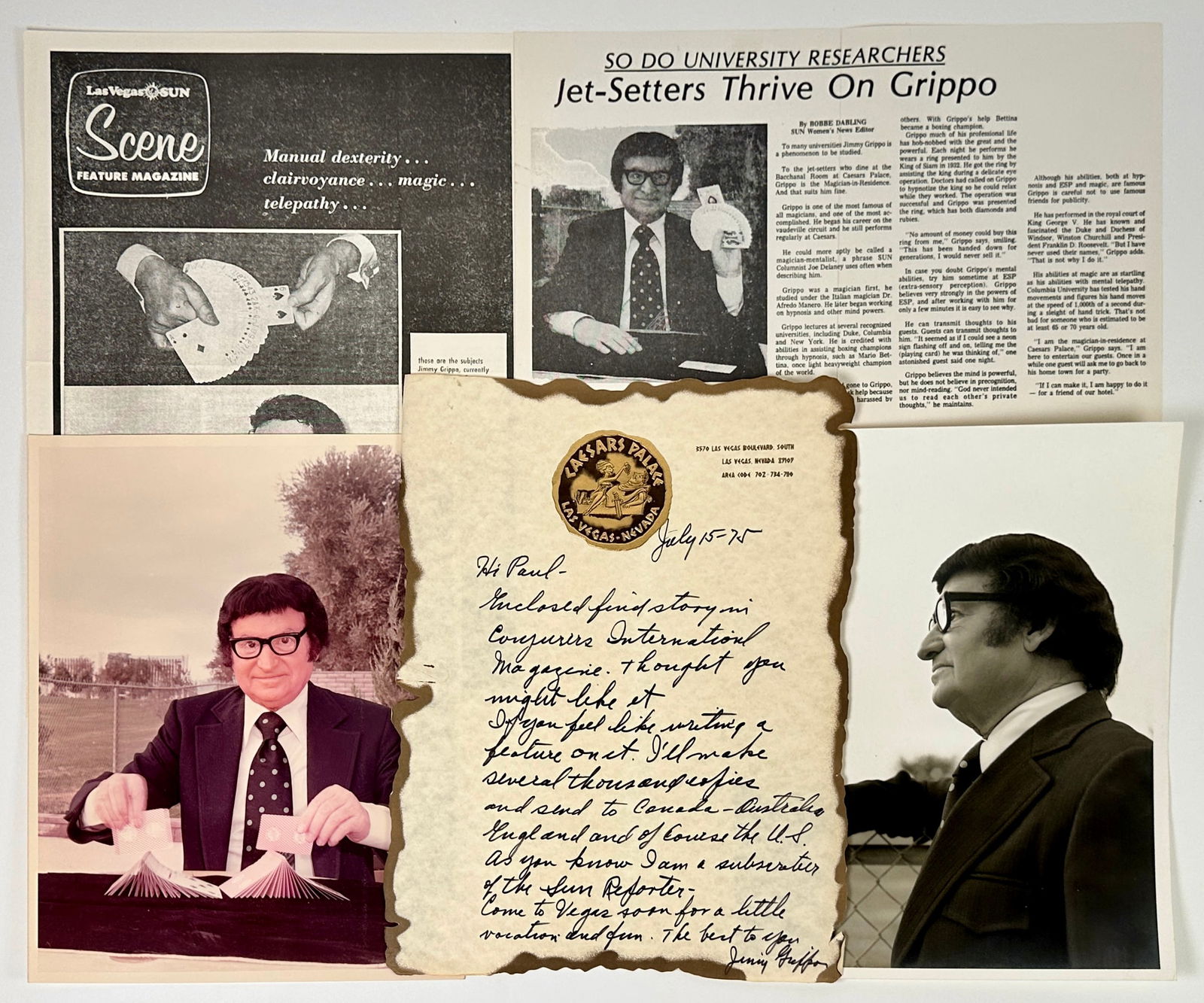 Jimmy Grippo - Fastest Hands in Magic Memorabilia (1 of 5)