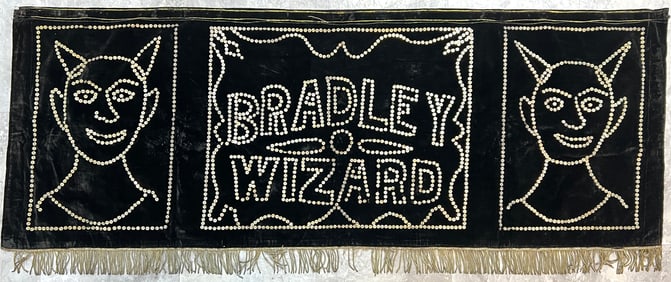 Bradley Wizard - Vintage Magicians Curtain