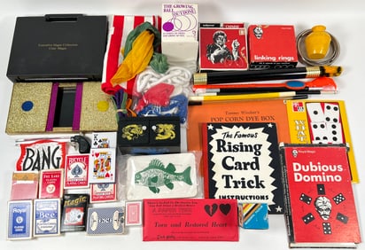 Collection of Contemporary Magic Tricks and Gimmicks