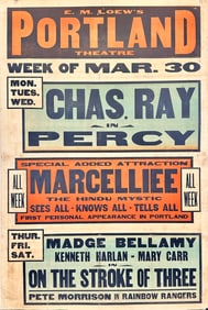 The Portland Theatre Event Posters