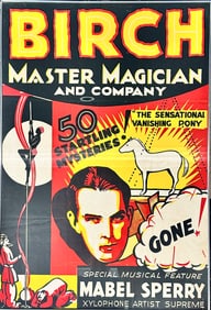 Birch Master Magician and Co. Poster