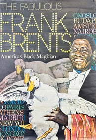 Frank Brents - America's Black Magician Poster