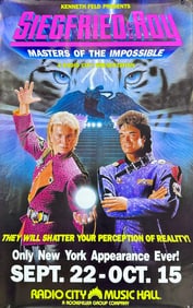 Siegfried & Roy Magic Poster