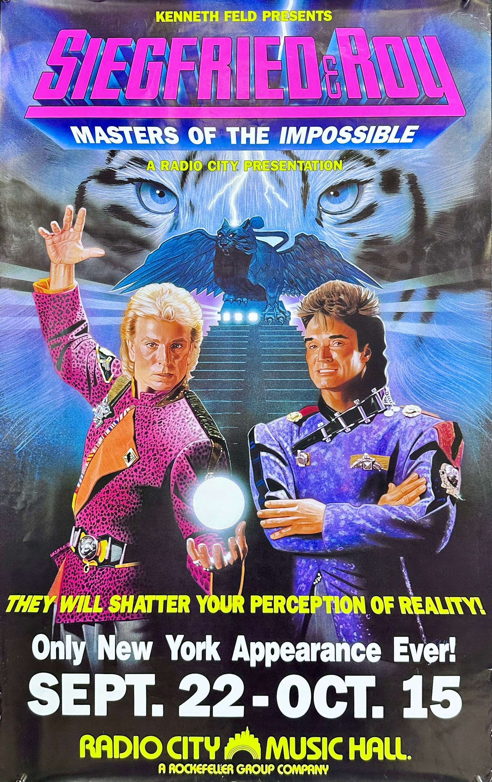 Siegfried & Roy Magic Poster (1 of 1)