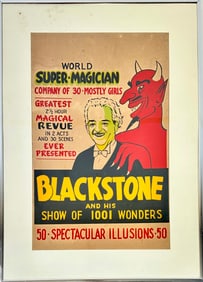 Blackstone and His Show of 1001 Wonders