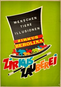 Zirkus Zauberei - Zirkus Berolina Poster