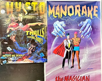Mandrake the Magician Mr. Mysto Posters