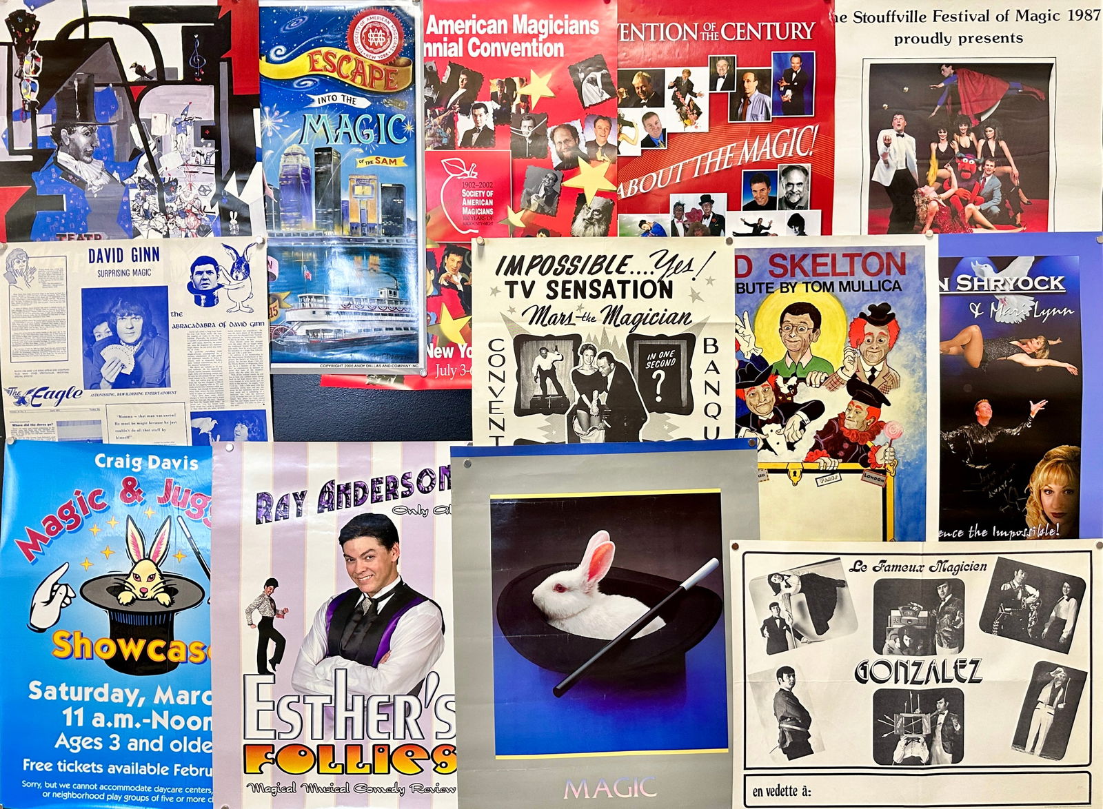 Collection of Magic Posters (1 of 1)