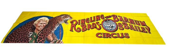 Ringling Barnum Circus Billboard Poster