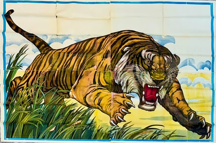 Leaping Tiger Poster - 8 sheet