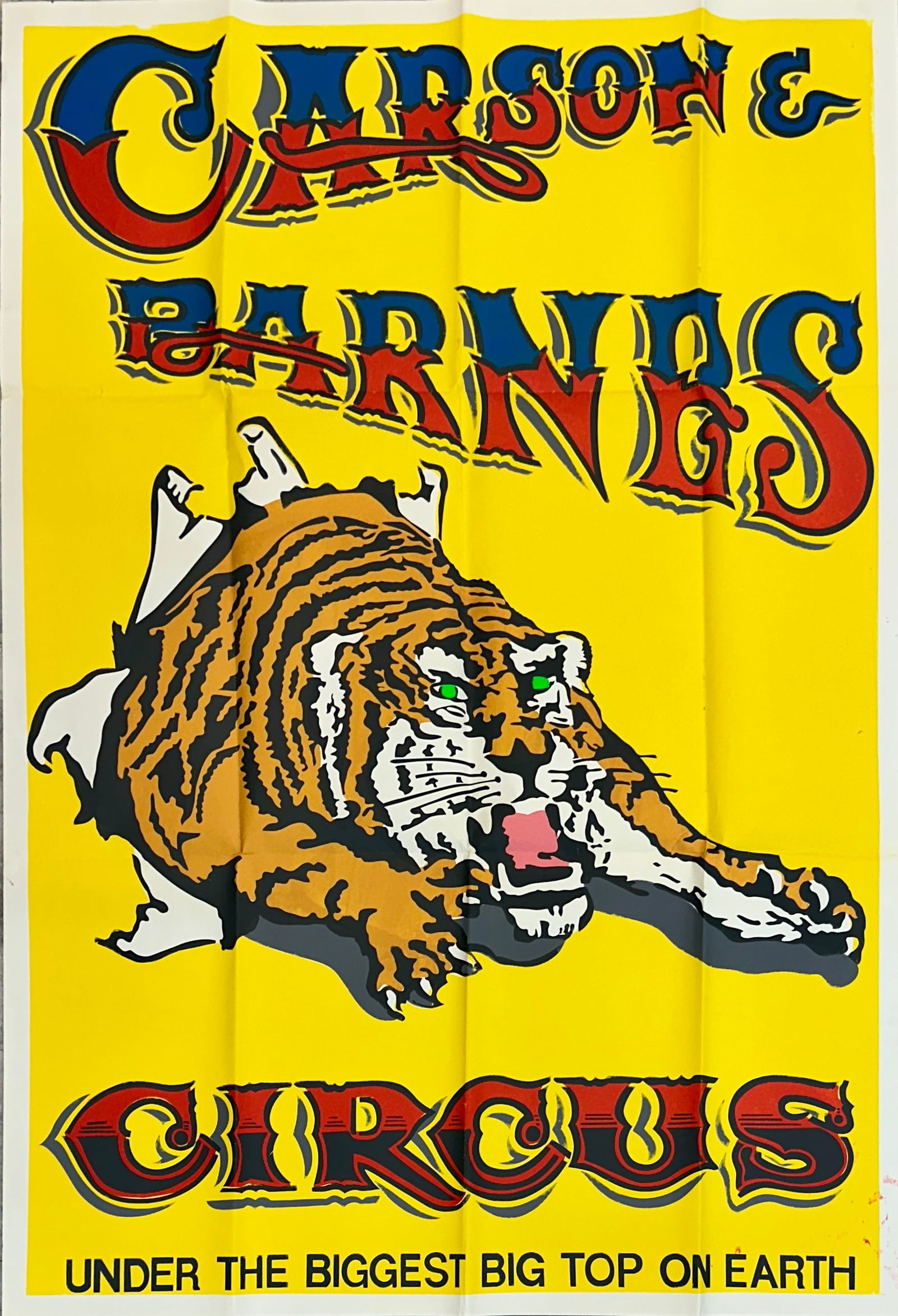 Carson & Barnes Circus Poster (1 of 1)