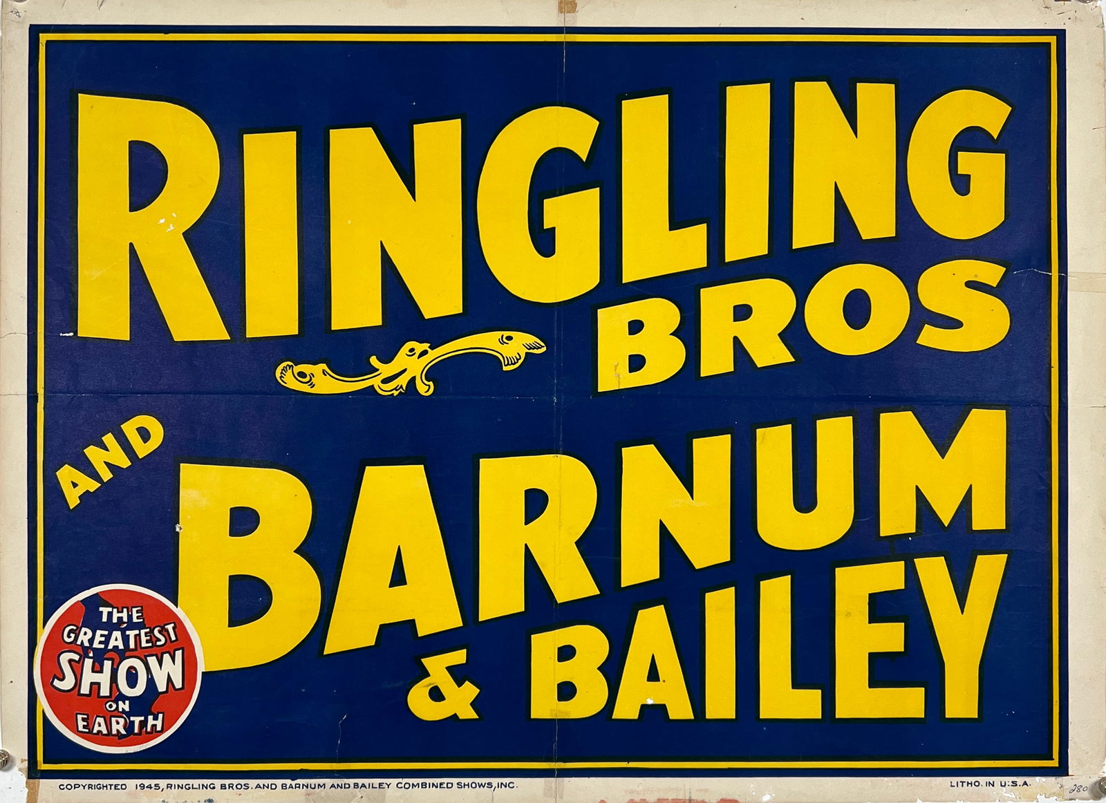 Ringling Bros. Barnum Bailey Circus Poster (1 of 1)
