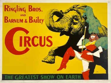 Ringling Bros. Barnum Bailey Circus Poster