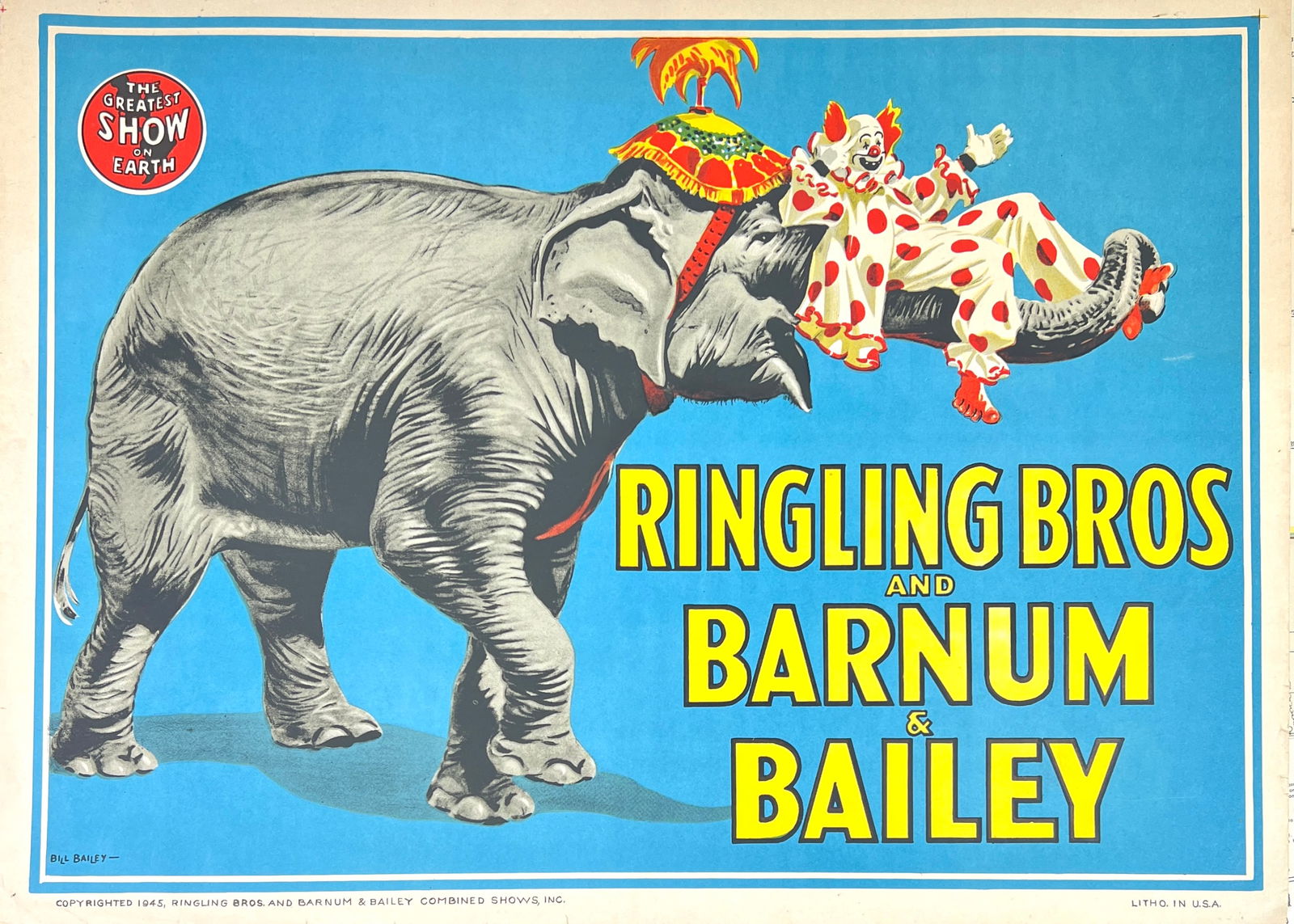 Ringling Bros. Barnum Bailey Circus Poster (1 of 1)
