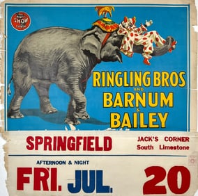 Ringling Bros. Barnum Bailey Circus Poster