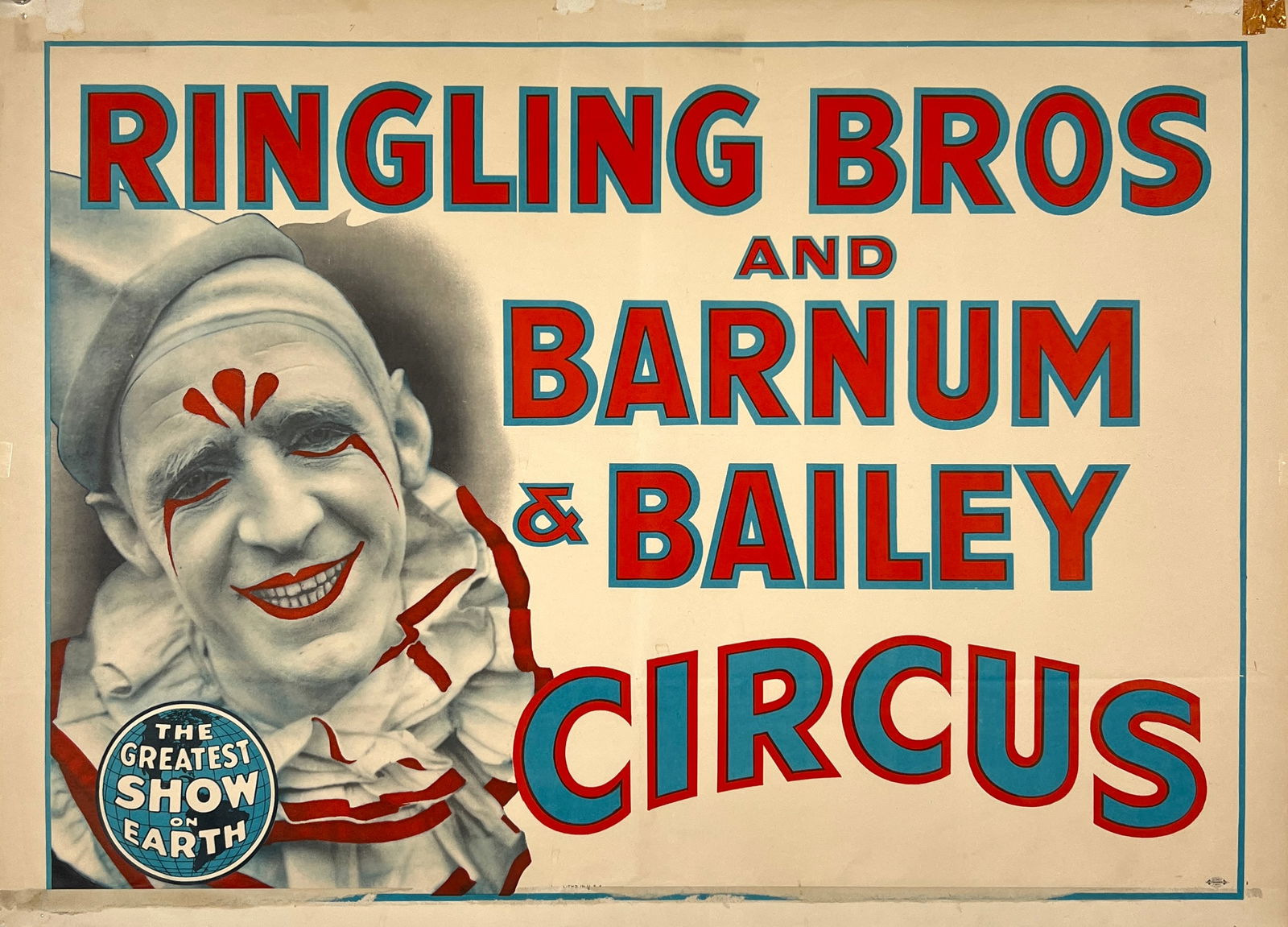 Ringling Bros. Barnum Bailey Circus Poster (1 of 1)