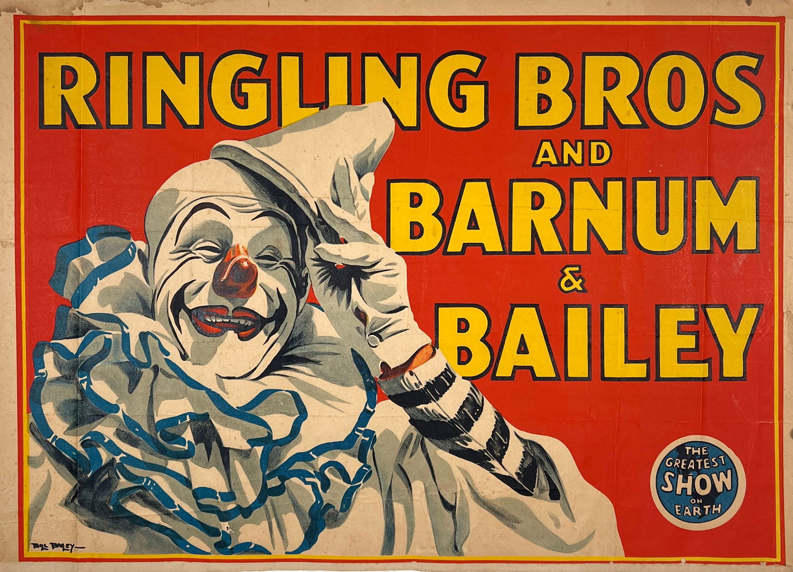 Ringling Bros. Barnum Bailey Circus Poster (1 of 1)