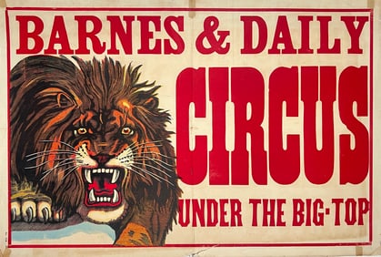 Barnes & Daily Circus Poster