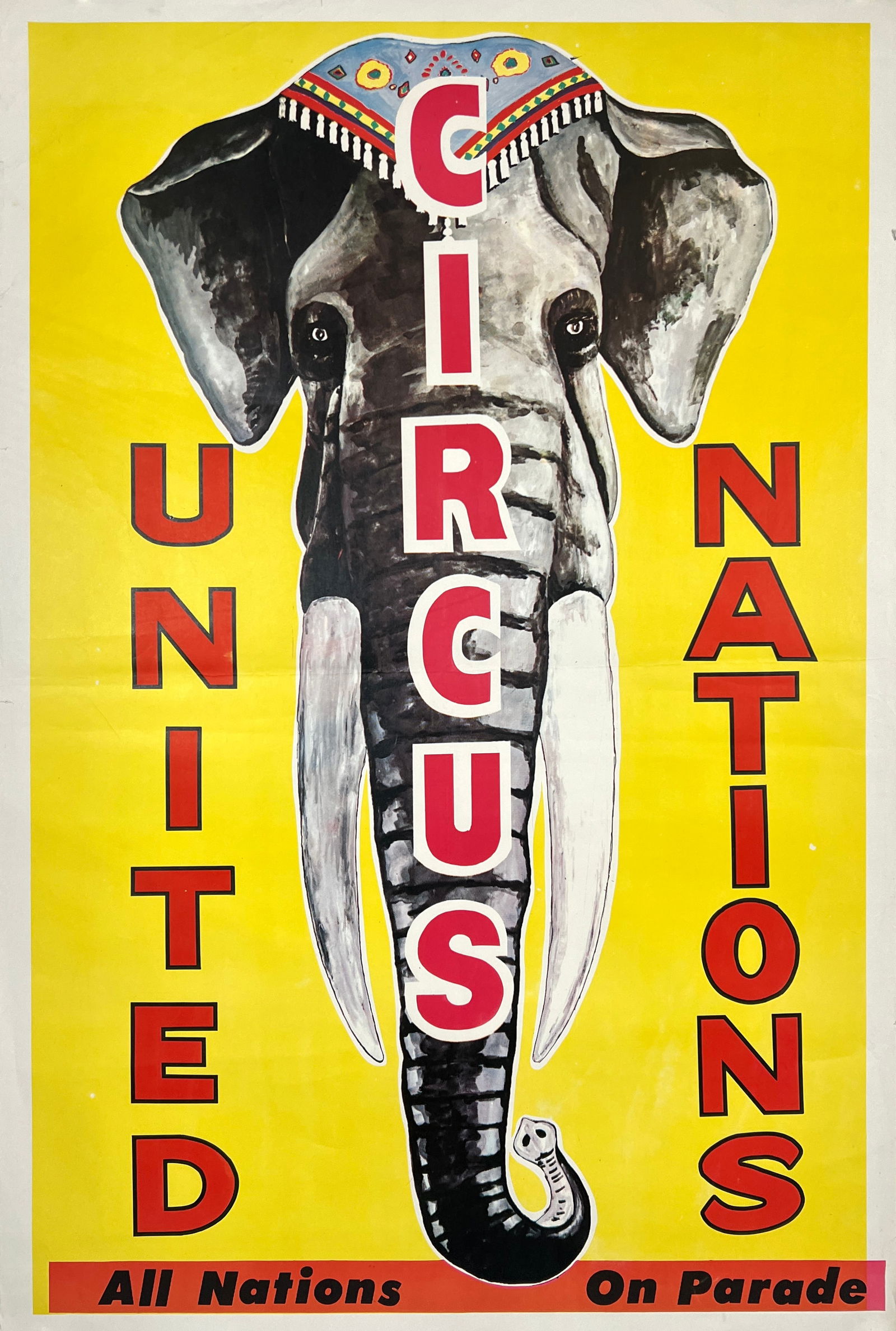 United Nations Circus Poster (1 of 1)