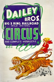Dailey Bros. Circus Poster