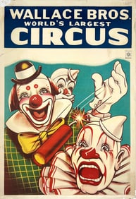 Wallace Bros. Circus Poster