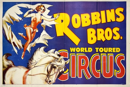 Robbins Bros. Circus Poster
