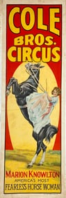 Cole Bros. Circus Poster