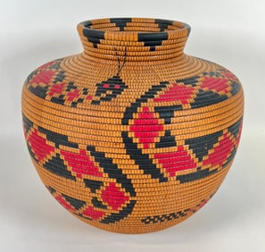 Lincoln Seitzman - Yokut Snake Basket Illusion