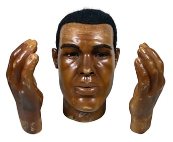 Boxing - Joe Louis Wax Head and Hands