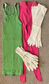 RINGLING-BARNUM CLOWN GENE LEWIS ?SKINNY DRAG? COSTUME