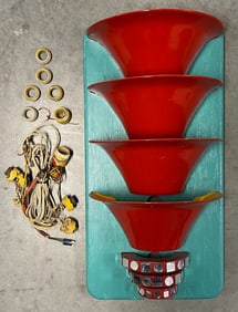 ORIGINAL CARNIVAL CAROUSEL PANEL LIGHT FIXTURE