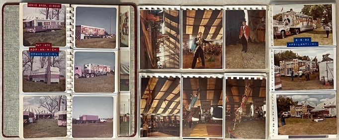 HOXIE BROS and GREAT AMERICAN CIRCUS PHOTO-PLUS ARCHIVE