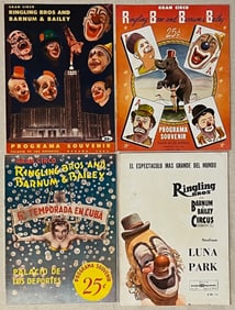 RINGLING BROS and BARNUM & BAILEY SOUVENIR PROGRAMS