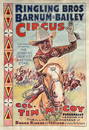 RINGLING BROS and BARNUM & BAILEY ORIGINAL CIRCUS POSTER