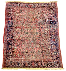 VINTAGE PERSIAN SAROUK AREA CARPET