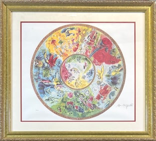 MARC CHAGALL - PARIS OPERA CEILING