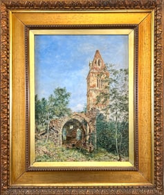 EUROPEAN CATHEDRAL PAINTING