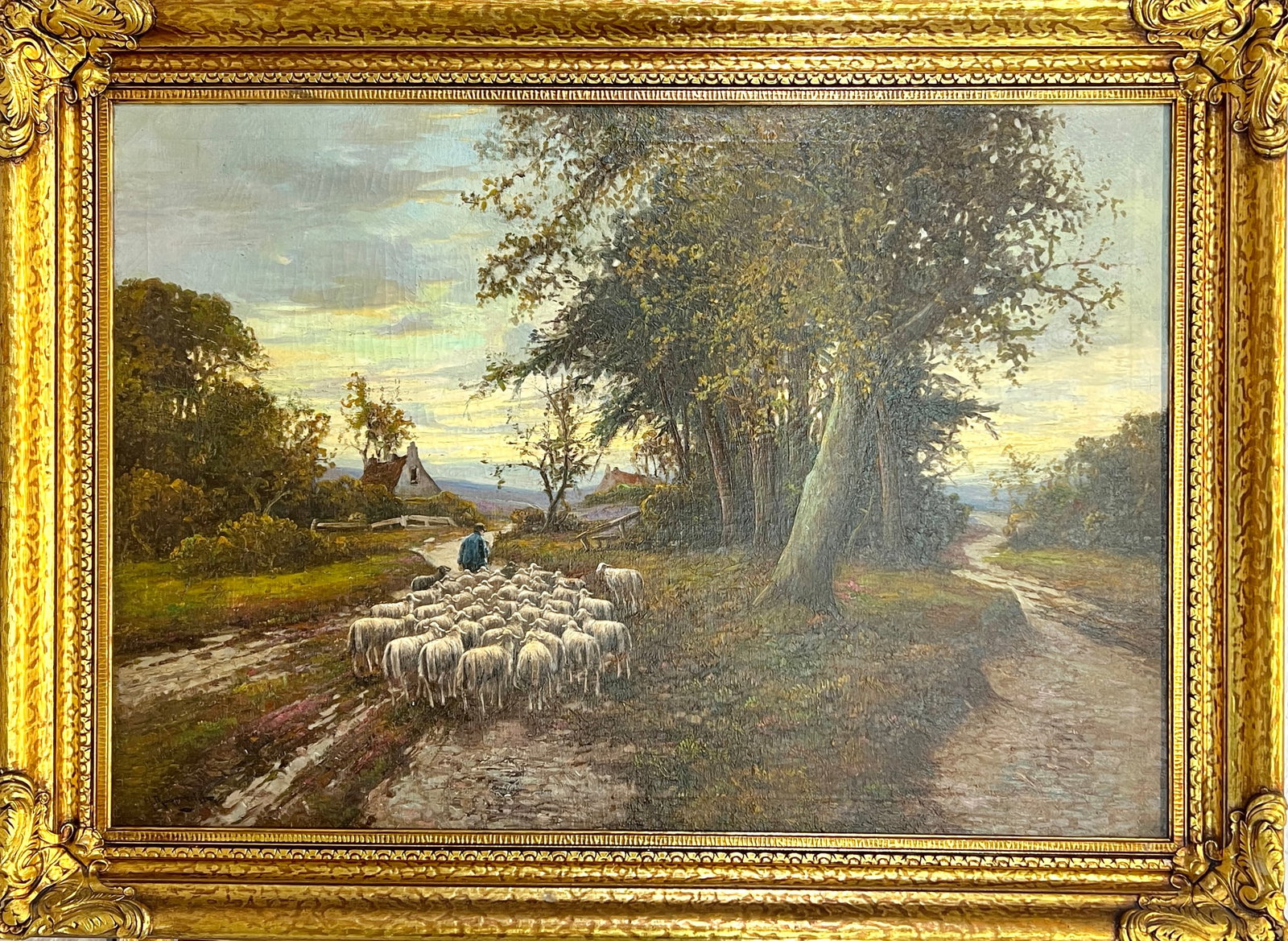 WILHELM HUGO RUPPRECHT PASTORAL PAINTING (1 of 2)