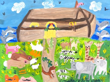 NOAH'S ARK OUTSIDER ART