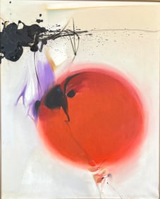 E. RODRIGUEZ MID-CENTURY PAINTING