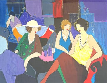 ITZCHAK TARKAY - TRIO SERIGRAPH