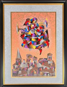 ANATOLE KRASNYANSKY SERIGRAPH - CELEBRATION