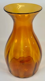 BLENKO (ATTR.) ART GLASS FLOOR VASE