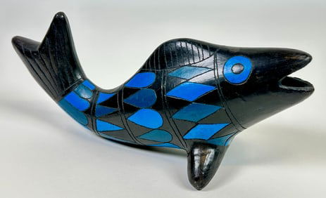 MANUEL FELGUEREZ FISH SCULPTURE