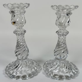 BACCARAT BAMBOUS CANDLESTICKS