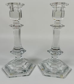 BACCARAT HARCOURT CANDLESTICKS