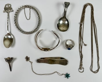 ESTATE STERLING SILVER COLLECTION