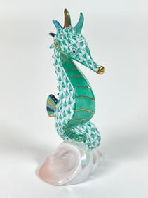 HEREND - HUNGARY, FISHNET SEA HORSE