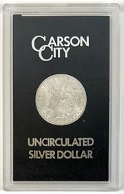 1884-CC MORGAN SILVER DOLLAR - GSA