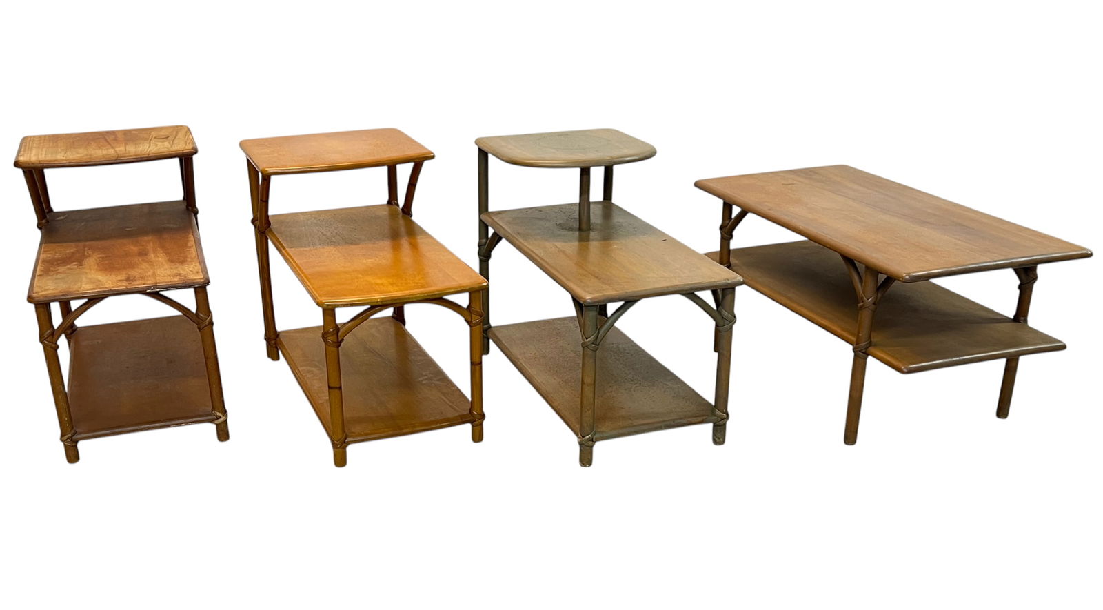 HEYWOOD WAKEFIELD OCCASIONAL TABLES (1 of 5)